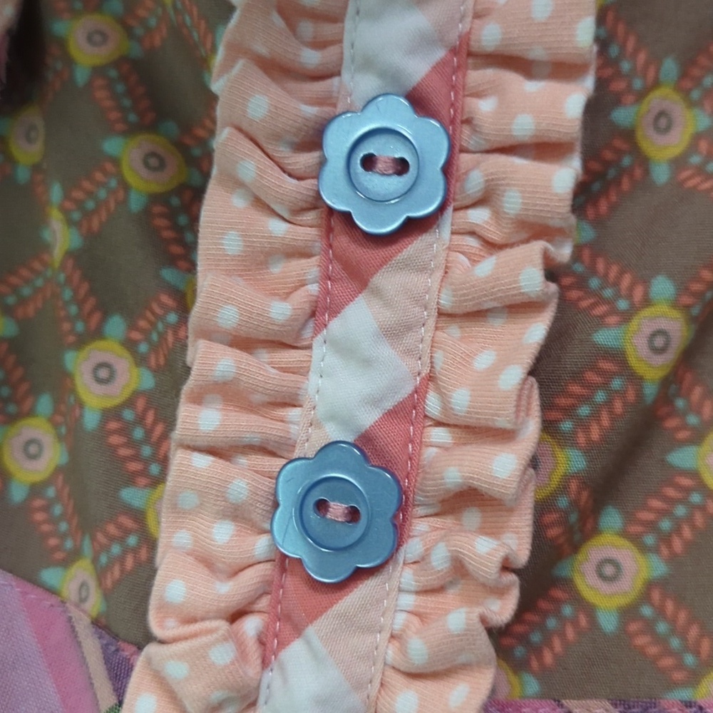 Matilda Jane Yellow and Pink Floral Kids Dress - Picture 7 of 9
